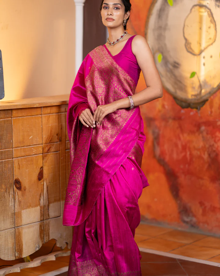 Cutwork Banarasi Saree